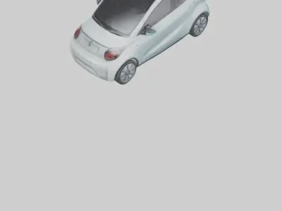 Electric City Car model 3D model
