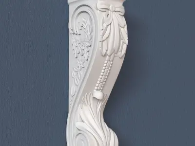 Decorative Corbel 3D model 17