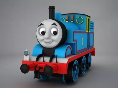 Thoman - the Tank Engine Train 3D model