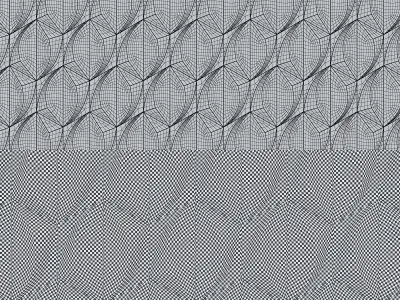 Parametric Wall Panel 3d model Low-poly 3D model 4