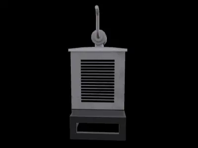 Generator Low-poly 3D model