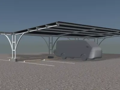 Carport 24u02 3D model
