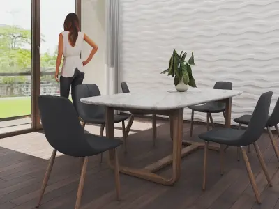 Living Room 3D model