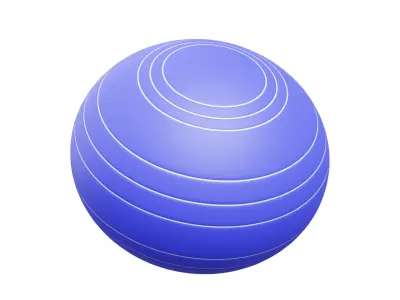 Lawn Ball 3D model
