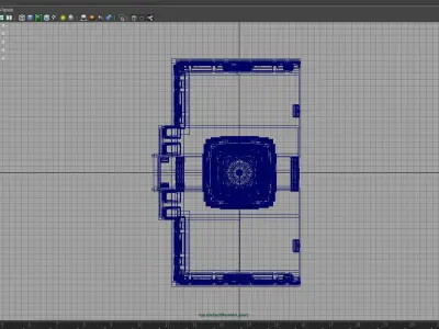 gold temple 3d model 3D model
