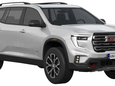 GMC Acadia AT4 2024 3D model