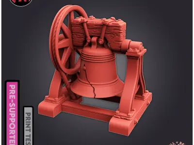 Old Bell 3D print model