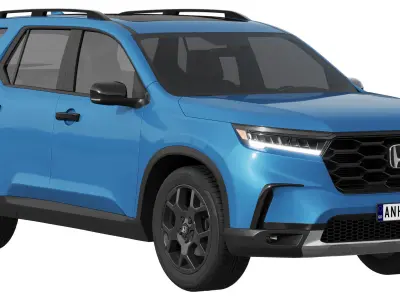 Honda Pilot 2023 3D model