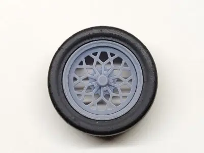 3D printable Trans Am Honeycomb wheel  3D print model