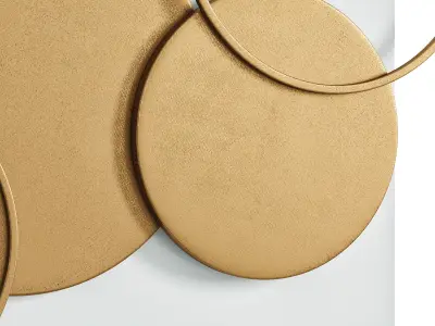 Uttermost Adagio Disk Wall Decor 3D model