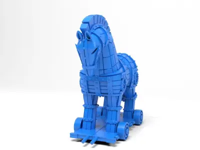 Trojan Horse 3D print model
