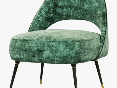 Essential Home Collins Chair 3D model