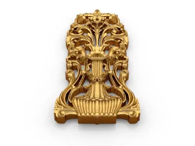 Classic decor ornament 313 3D model