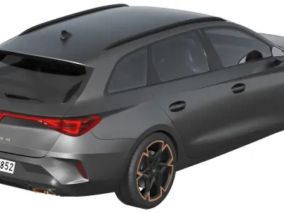 Cupra Leon Sportstourer 2025 3D model