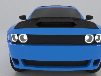 Dodge Challenger Car 3D model