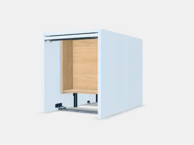 ANGSJON Wash-stand with drawers 3 Low-poly 3D model