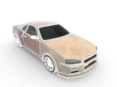 Skyline car 3D model
