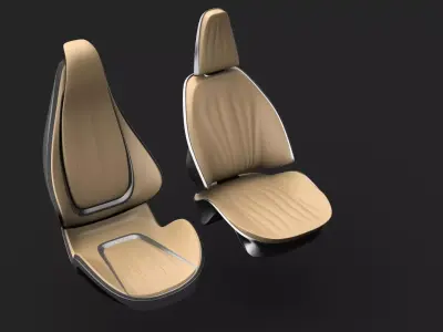 concept seats  3D model