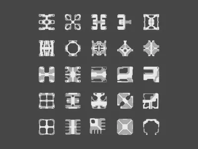 Sci-Fi Greebles Collection I 3D model