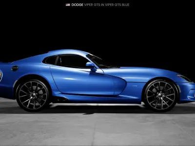 Dodge Viper 3D model