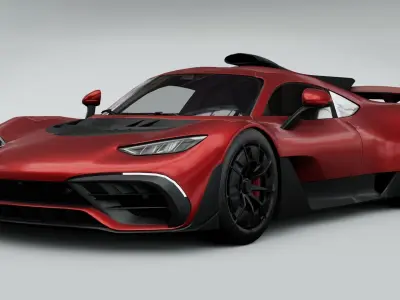 Mercedes-AMG Project ONE 3D model