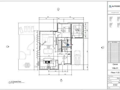 BIM Brick Villa - Original Design 3D model