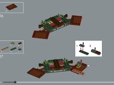 TwindBricks3D - 10340 Wreath 3D print model