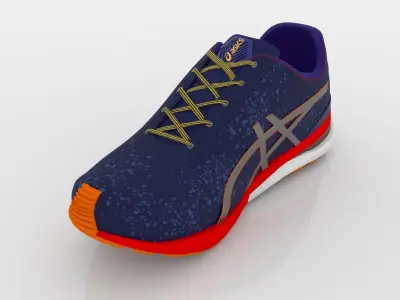 Asics shoe 3D model
