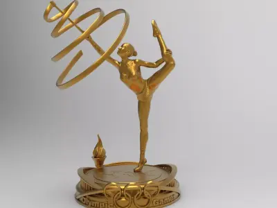 Olympic Games Rhythmic Gymnastics 3D print model