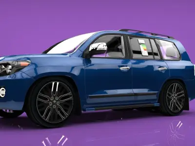 TOYOTA J200 STANCE LOW  3D model