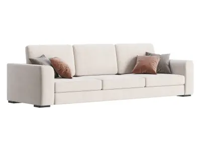 Grey Sofa 3D model