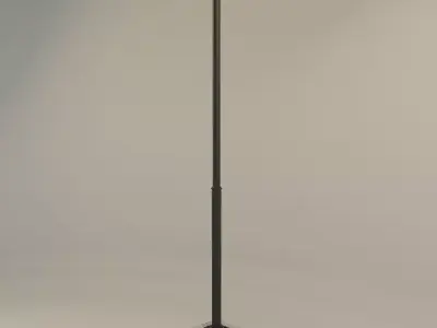 Colonial Street Lamp Free 3D model