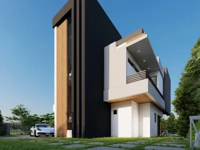 villa kondour 3D model