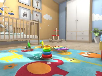 Baby Room 3D model