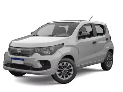 Car Mobi 2020  Low-poly 3D model