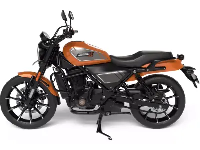 Harley Davidson X440 - Baja Orange - Game Ready 3D Model Low-poly 3D model