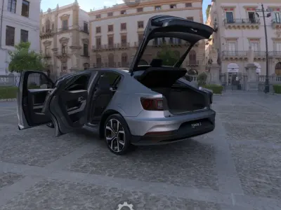 Polestar 2 VRED Configurator 3D model