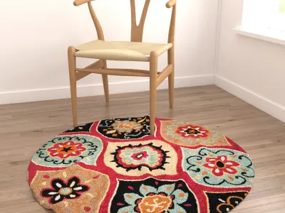 Rugs No 744 Low-poly 3D model