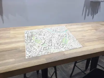 Cityscape Vienna Austria 3D model