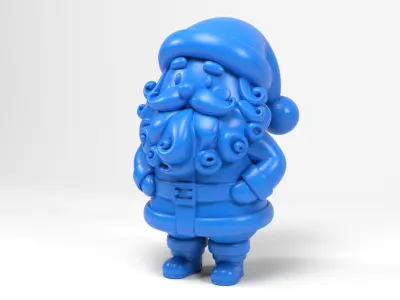 Santa Claus 3D print model get