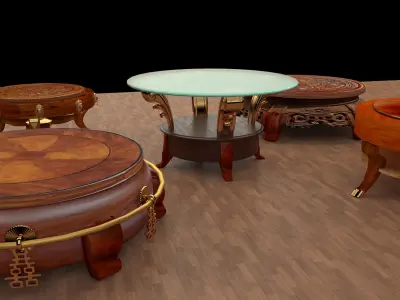 Chinese display stand   3D model