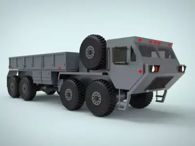 Oshkosh Military Vehicle 3D model