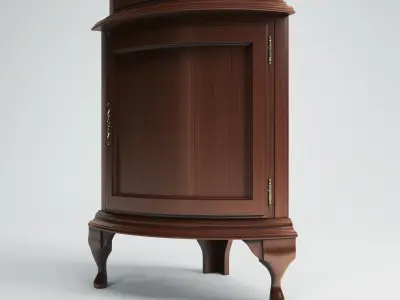 Angular Classic Wardrobe 3D model