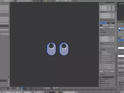 Super Rare Baby Racing  bib Free 3D model