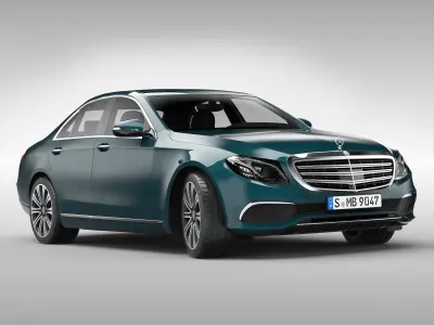 Mercedes Benz E Class 2017 3D model