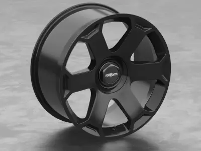 Rotiform AVS Wheel 3D Model 3D model