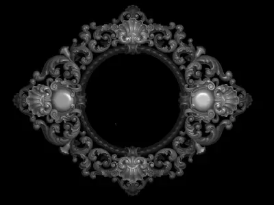 1 set of the most vip classic ceiling 3d 3D print model