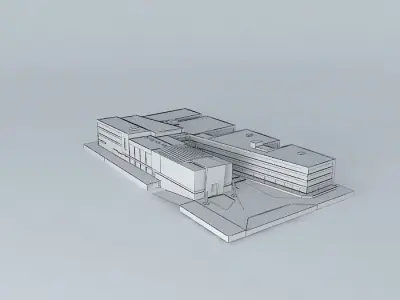 Academic rooms Free 3D model