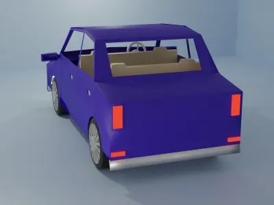 Toy Car 3D model 5