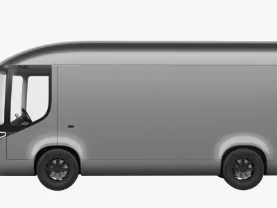 Electric Truck 3D model